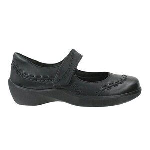 Women's Ziera Gummibear Black Leather Mary Jane Size 40‎ US 9.5